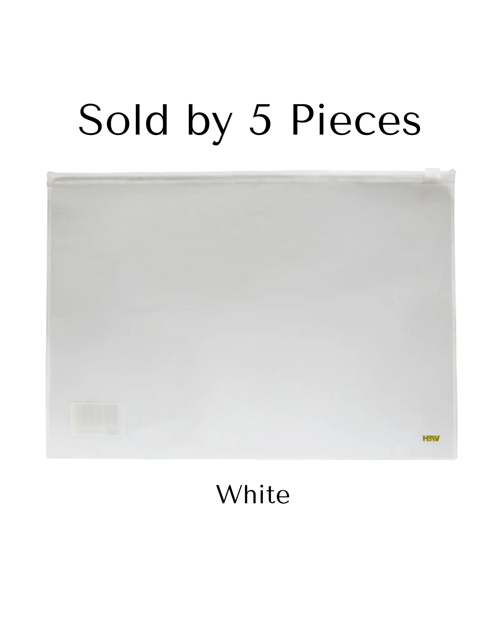 HBW Zip Lock Envelope Long | 5pcs