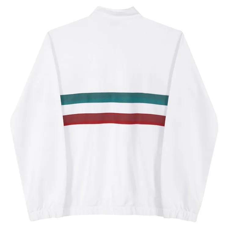 Helas Prince Quarter Zip Sweatshirt Off White