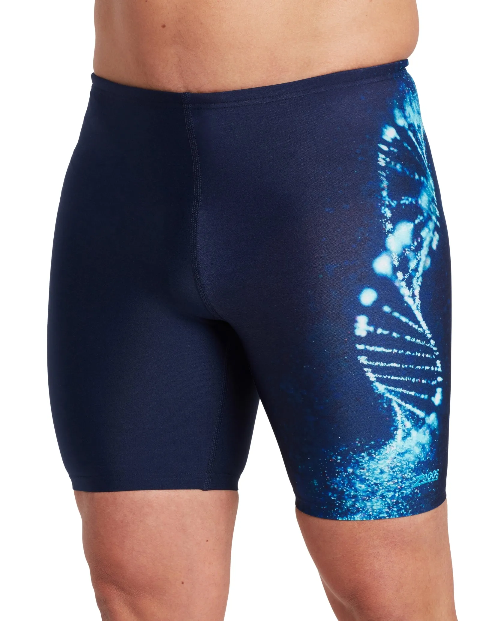 Helix Mid Swim Jammer - Navy/Blues