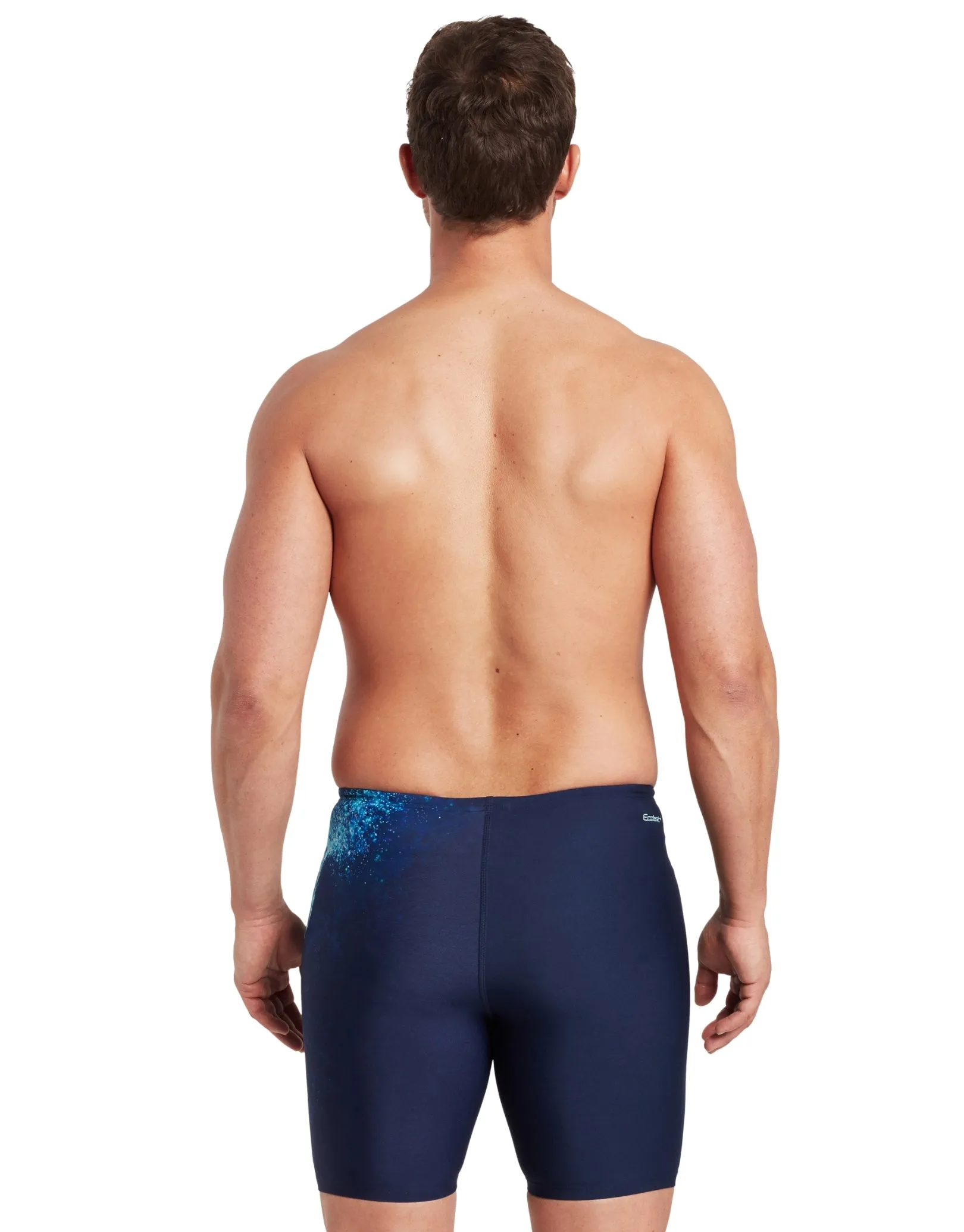 Helix Mid Swim Jammer - Navy/Blues