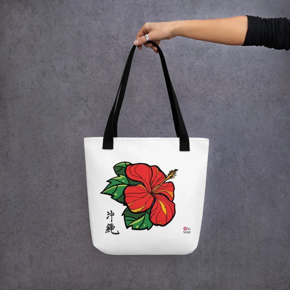 Hibiscus Large Tote