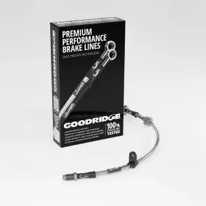 HIGH PERFORMANCE BRAIDED STAINLESS STEEL CLUTCH HOSE KIT FOR AUSTIN MINI (VERTO) 1982 - ON