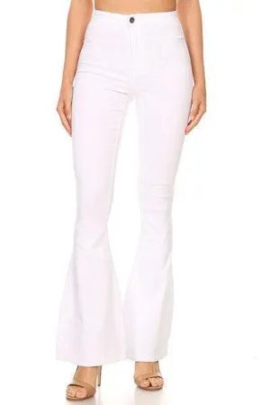 High waist flare jeans