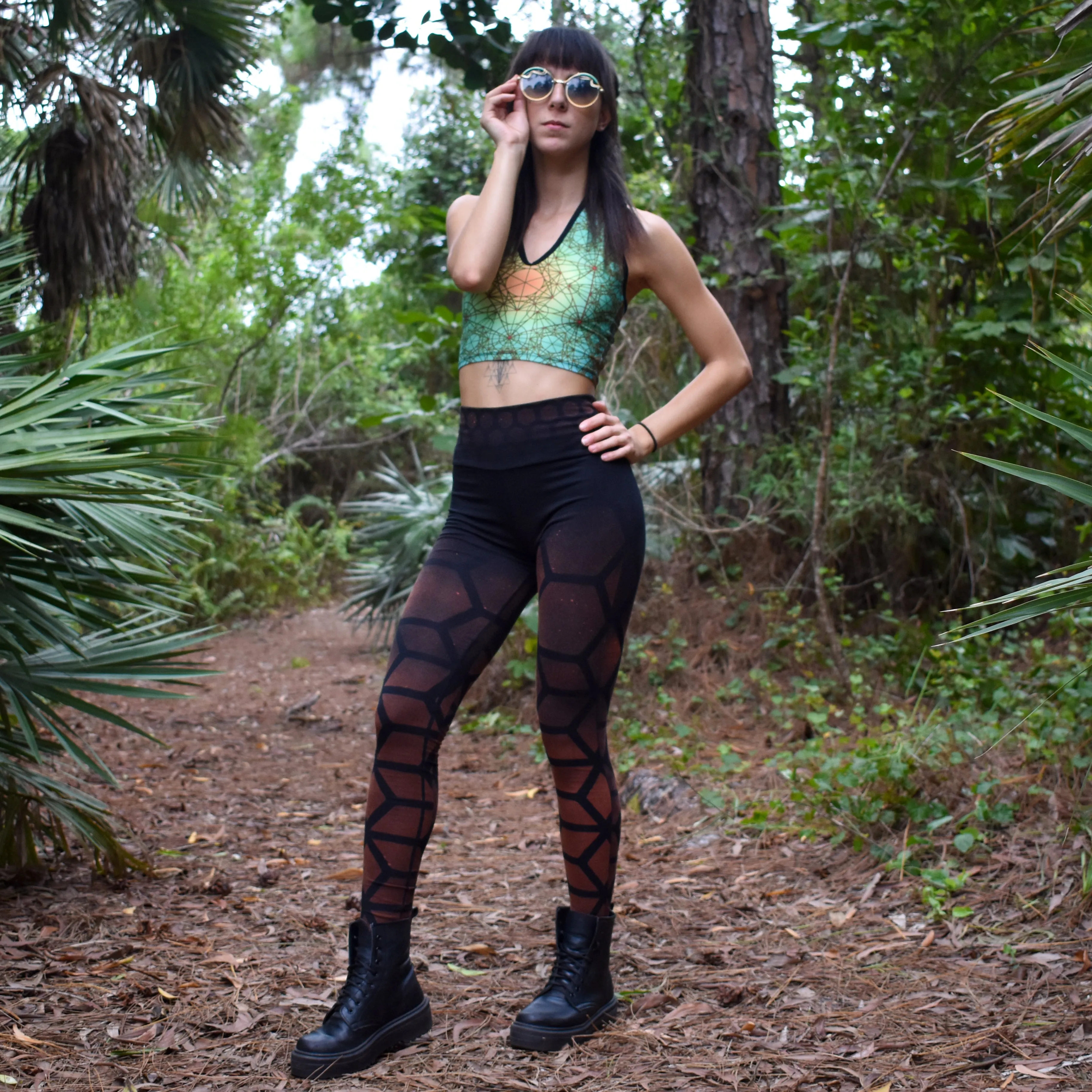 Honey Cubes Leggings