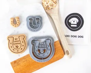 Horseshoe Shape Dog Biscuit Cookie Cutter (4 Sizes Available)