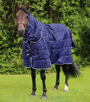 Hydra 200g Stable Rug with Neck Cover Navy