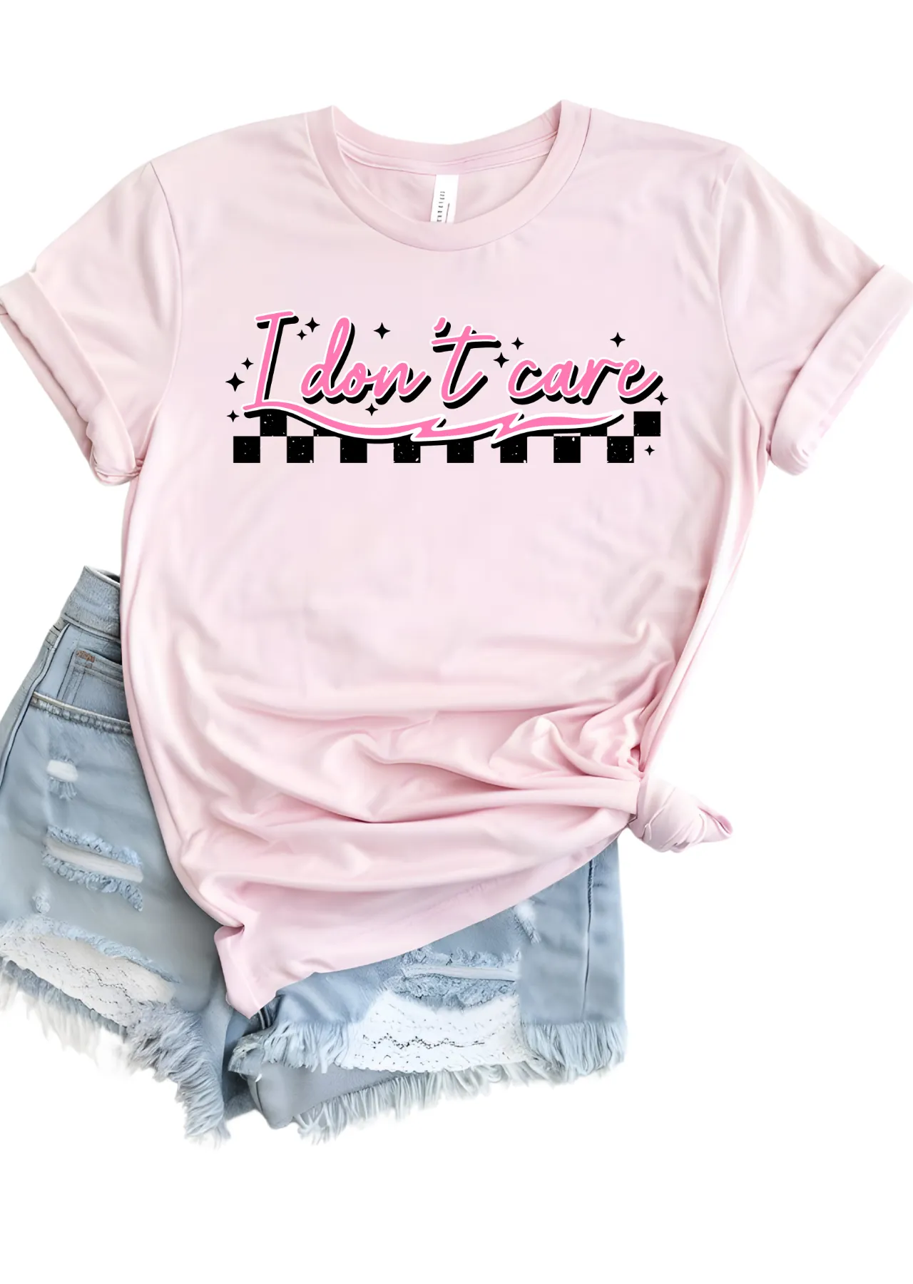 I Don't Care Bella Canvas T-Shirt