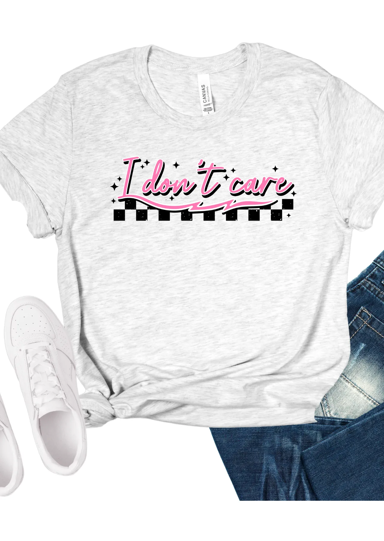 I Don't Care Bella Canvas T-Shirt