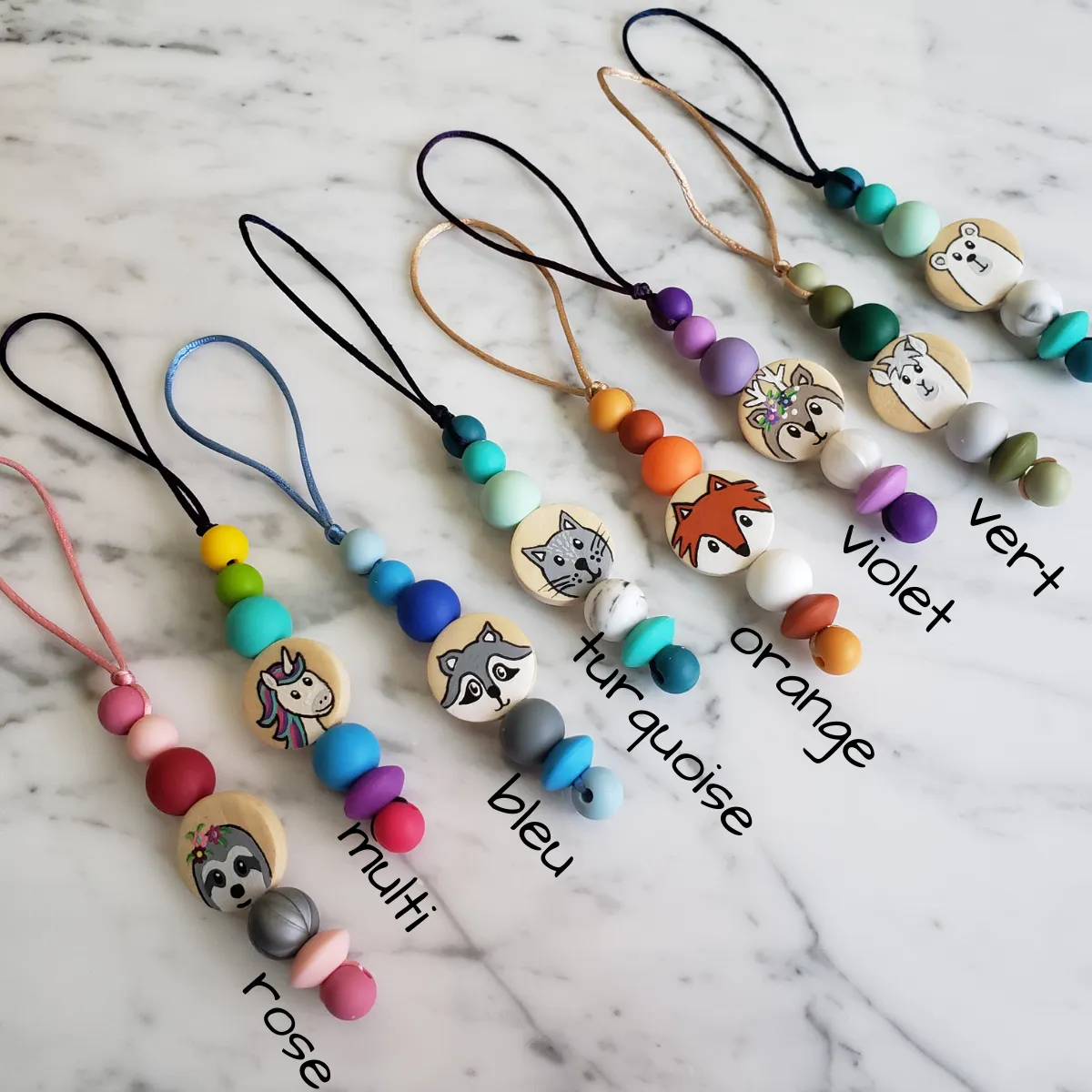 Identificateur CHAT, tirette à fermeture éclair, sac d'école, étui à crayons
