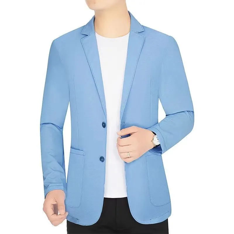 INSTOCK- Ice silk summer casual jacket suit