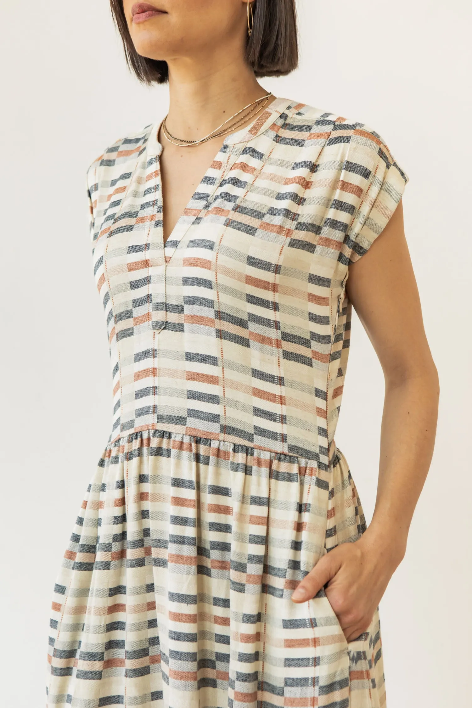 Ira Dress / Broadway Stripe
