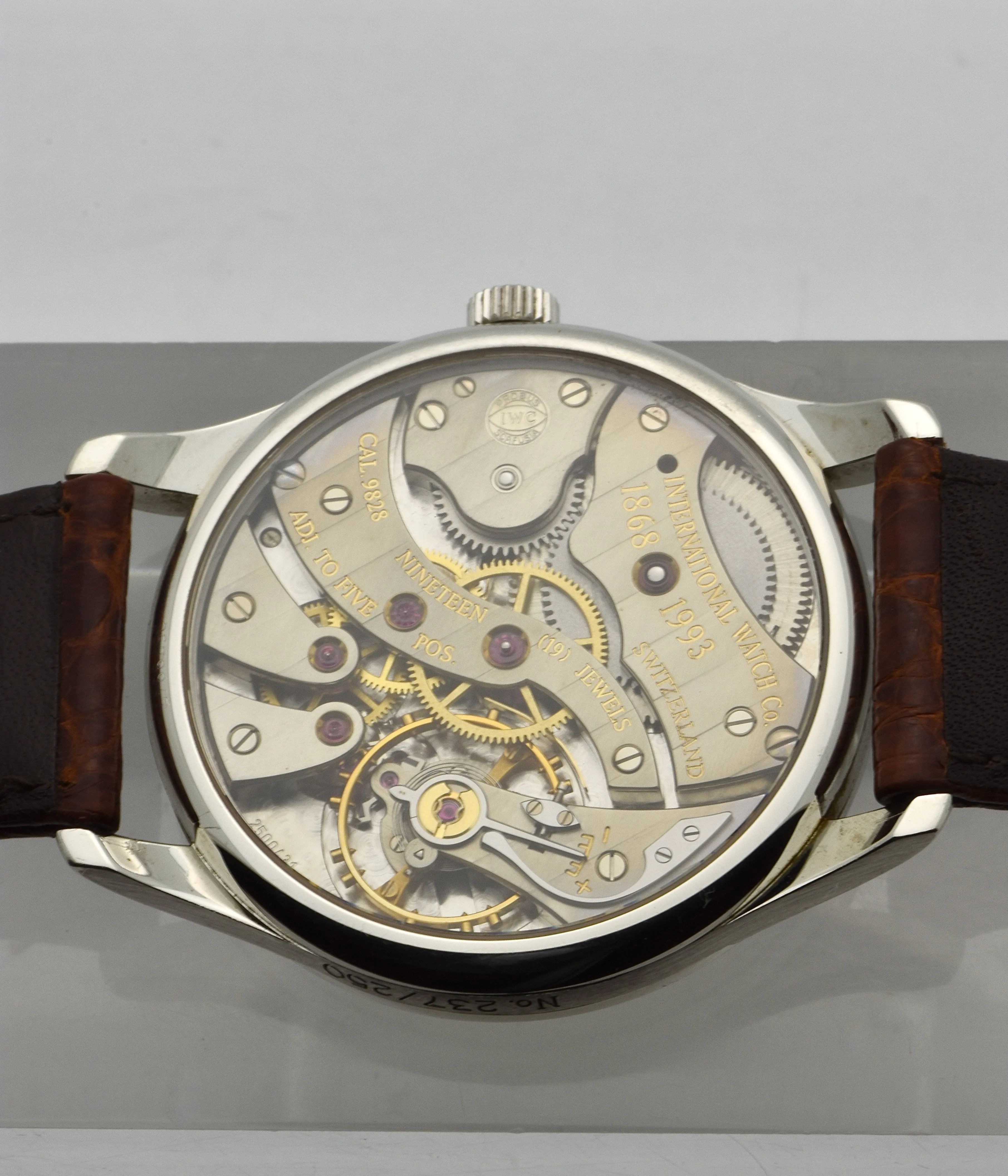 IWC "Portugieser Jubilee,” Ref. 5441 in Platinum.