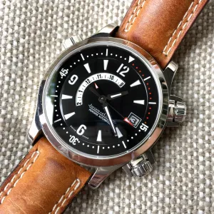Jaeger LeCoultre Master Compressor Memovox Alarm 146.8.97 Automatic Wristwatch