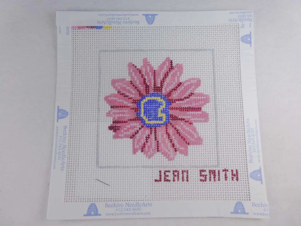 Jean Smith's Design 118C-4 Floral Friends Coaster #4