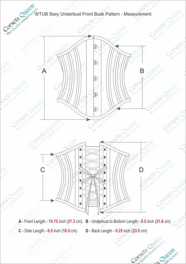 Jeanette Underbust Corset