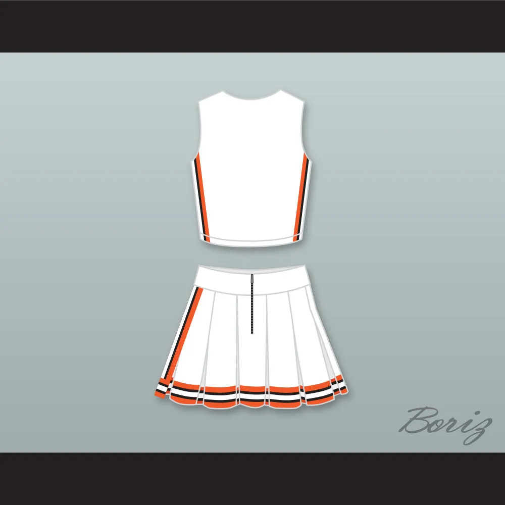 Jennifer Lawrence Norah White Plains Tigers High School Cheerleader Uniform The Beaver
