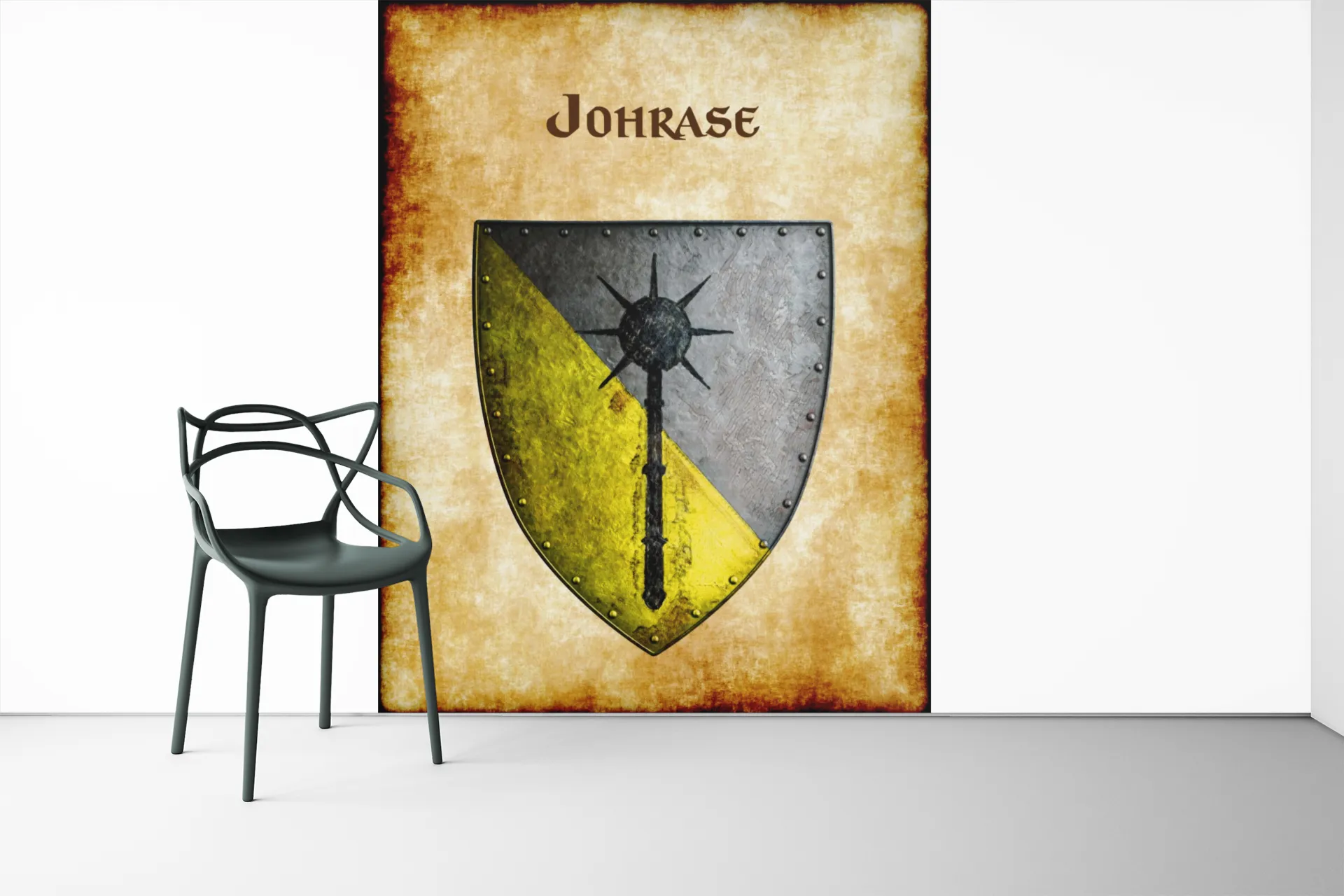 Johrase Heraldry of Greyhawk Anna Meyer Cartography Canvas Art Print