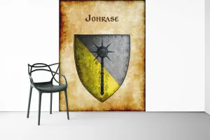 Johrase Heraldry of Greyhawk Anna Meyer Cartography Canvas Art Print