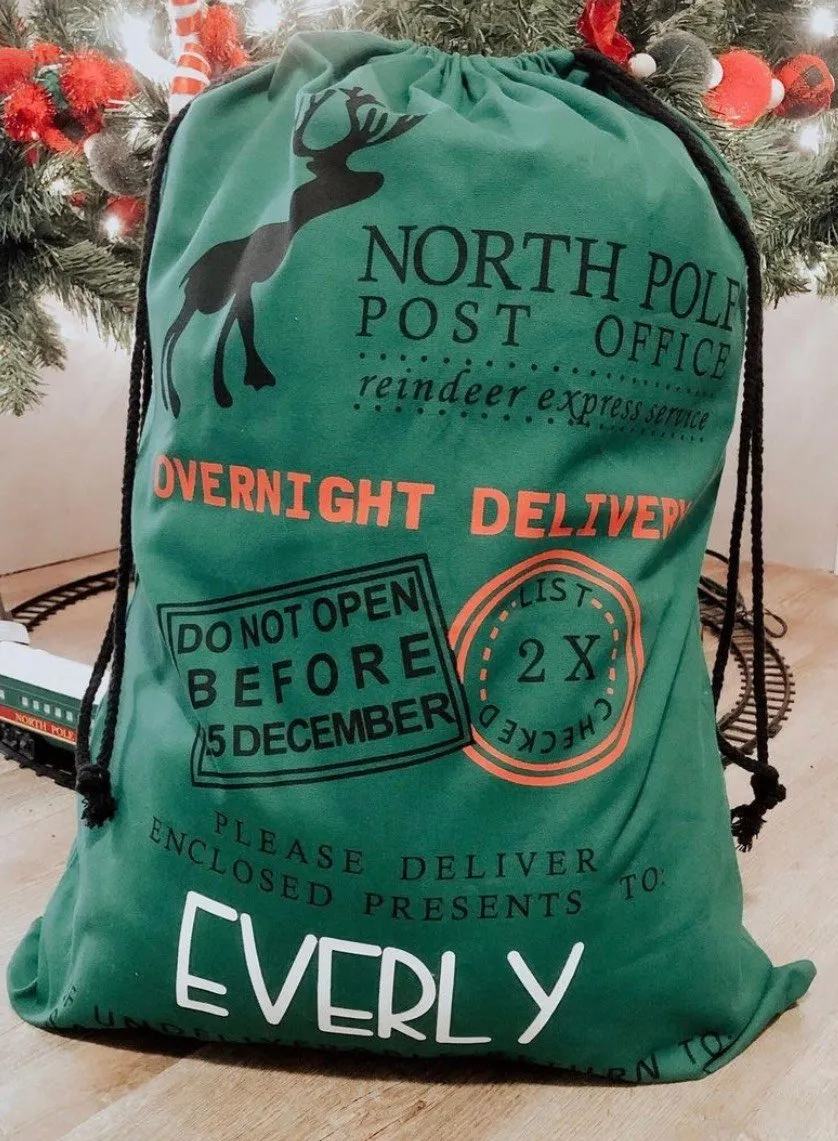 Jumbo Personalized Santa Sack