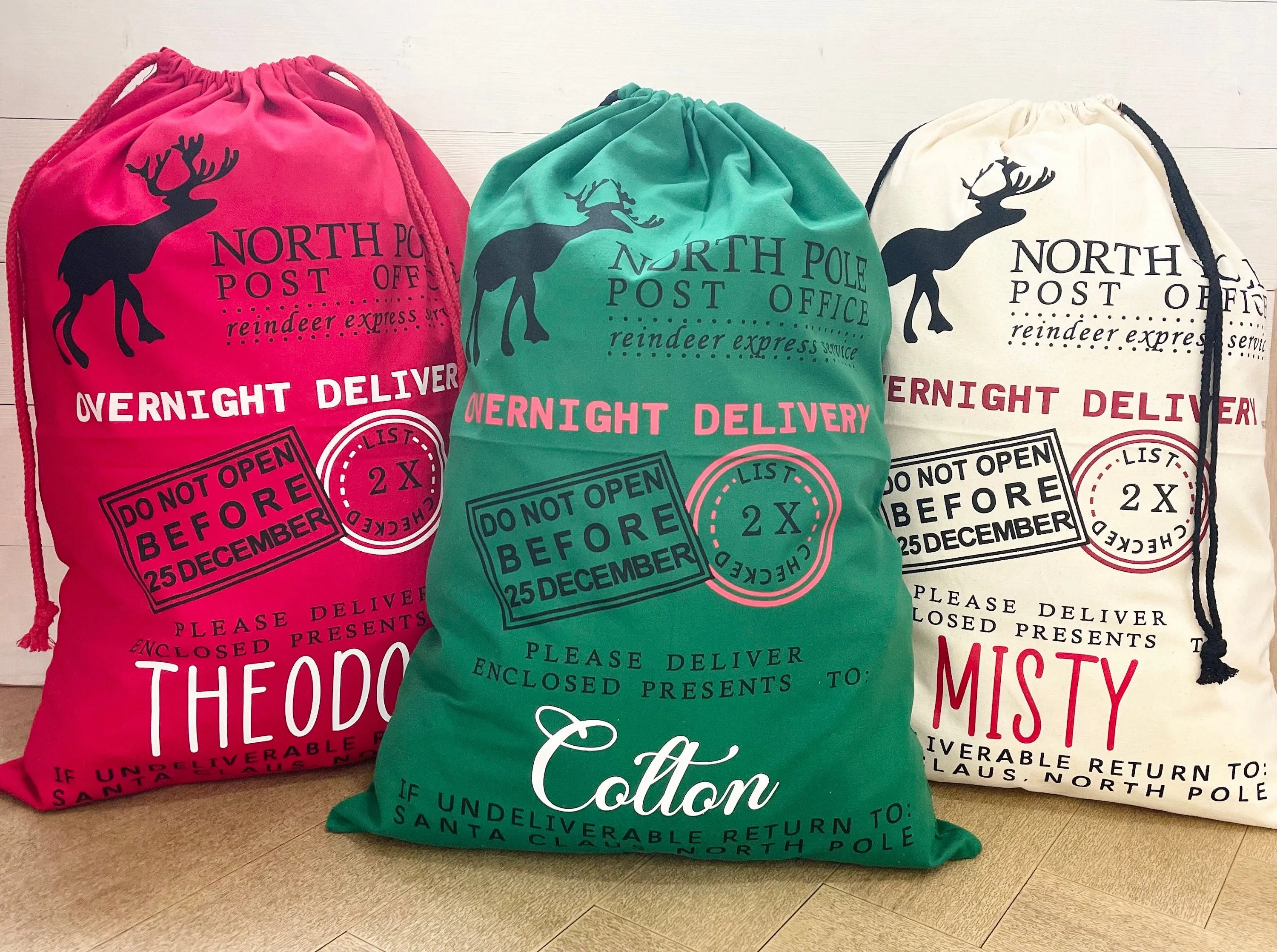 Jumbo Personalized Santa Sack