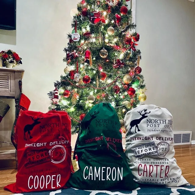 Jumbo Personalized Santa Sack