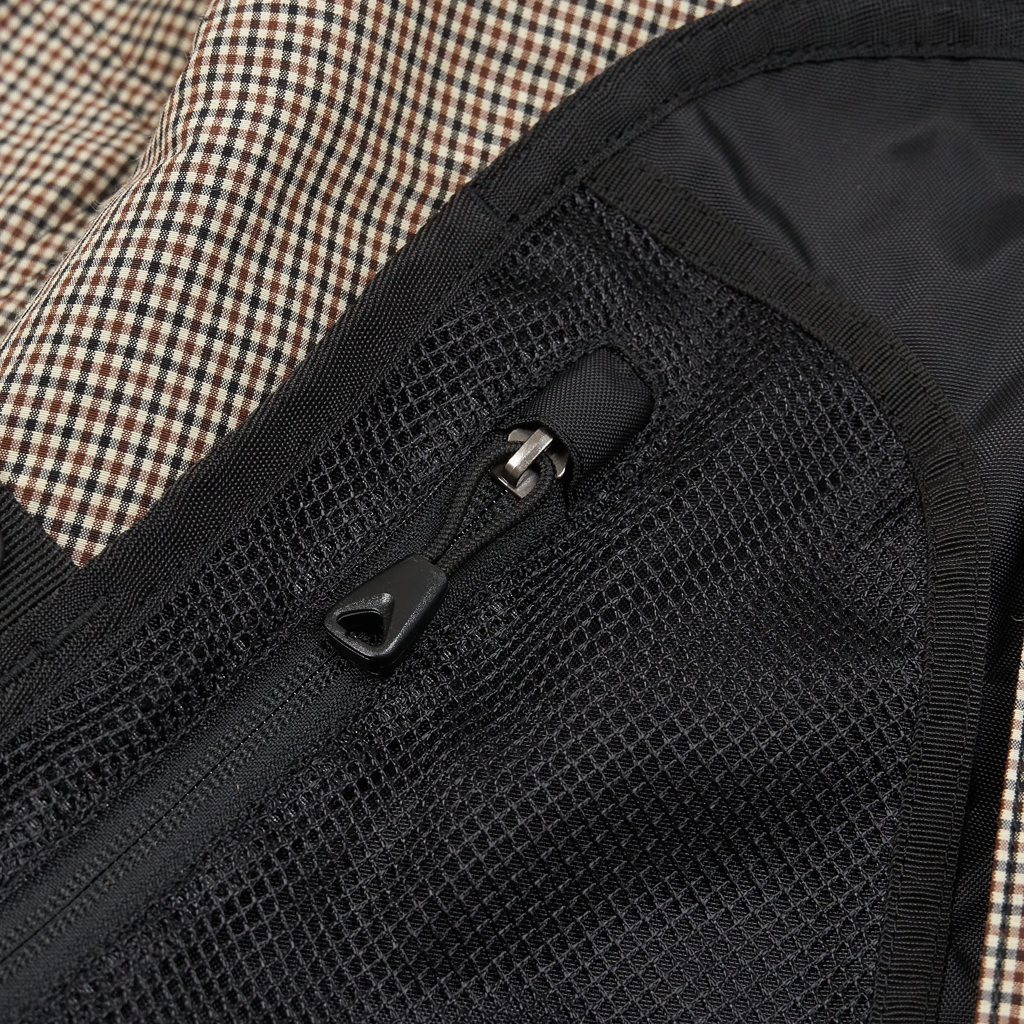 Junya Watanabe Man Reversible Backpack Tech Check Bomber Jacket