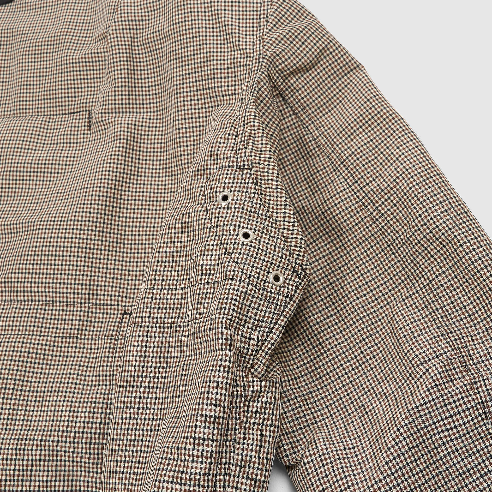 Junya Watanabe Man Reversible Backpack Tech Check Bomber Jacket