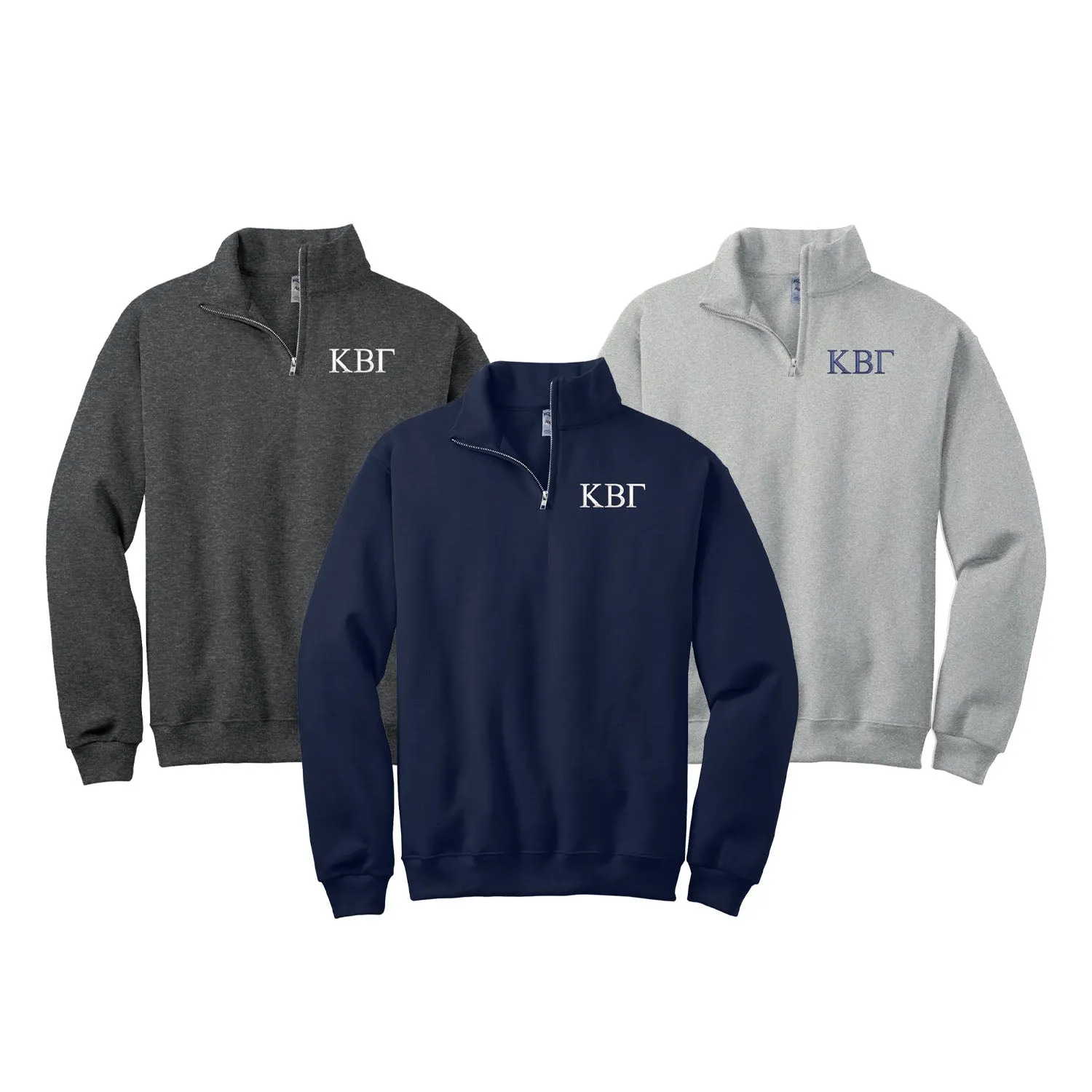 Kappa Beta Gamma Qzip Sweatshirt