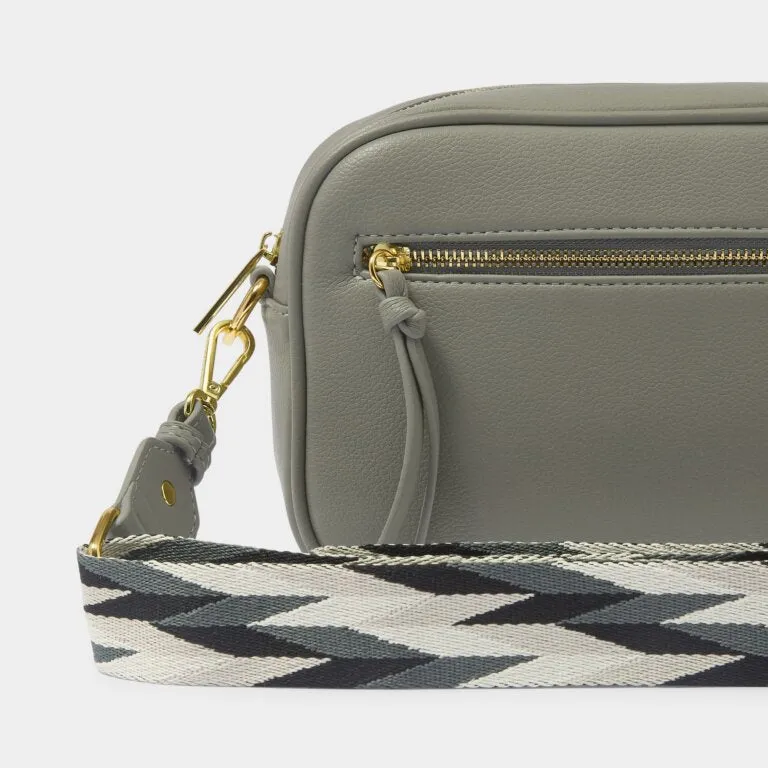 Katie Loxton Hallie Crossbody Bag in Graphite Green