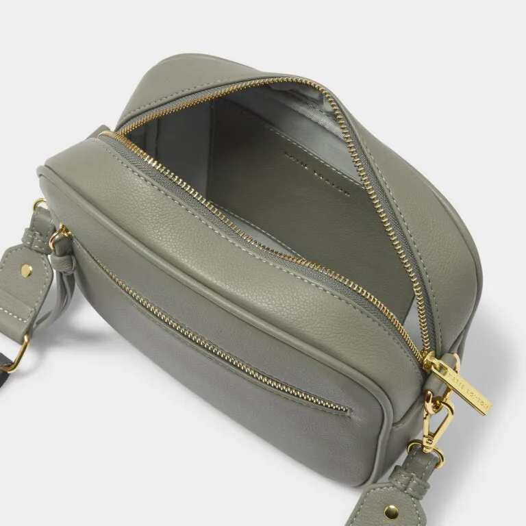 Katie Loxton Hallie Crossbody Bag in Graphite Green