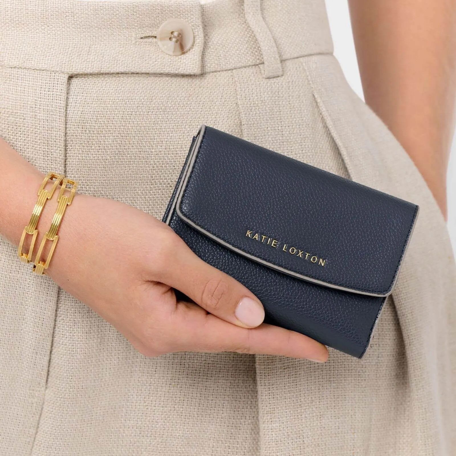 Katie Loxton Marni Small Purse - Slate Grey