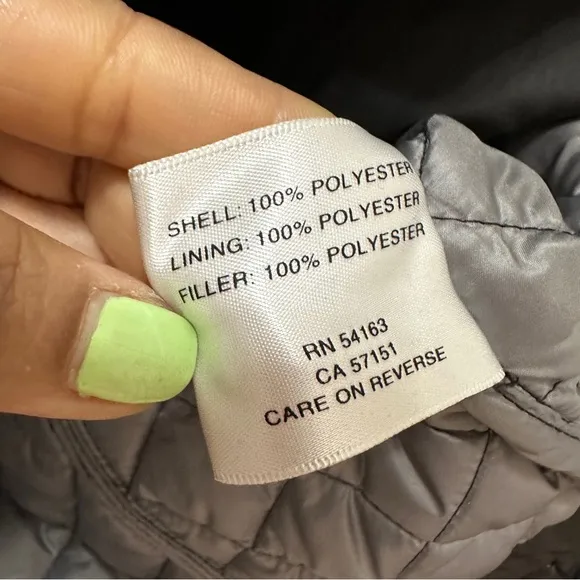 Kenneth Cole Black Quilted Motorcycle Biker Jacket NWOT Size XS