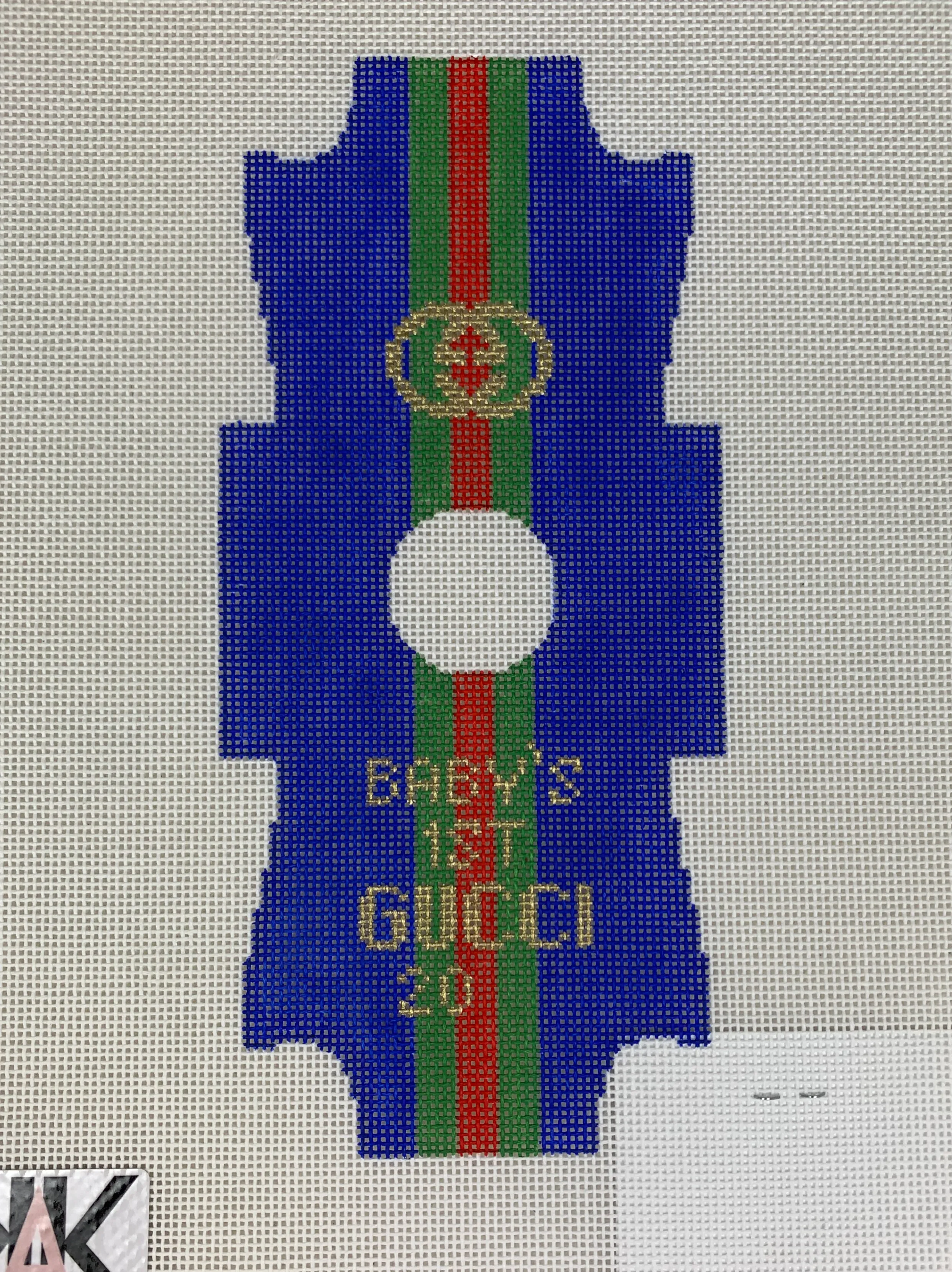 Kimberly Ann Needlepoint BFC 09B Baby's First Gucci