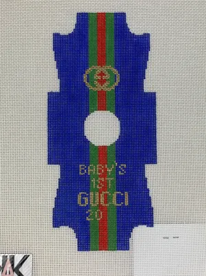 Kimberly Ann Needlepoint BFC 09B Baby's First Gucci