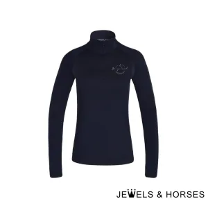 Kingsland KLNatalia Ladies 1/2 Zip Shirt - Navy