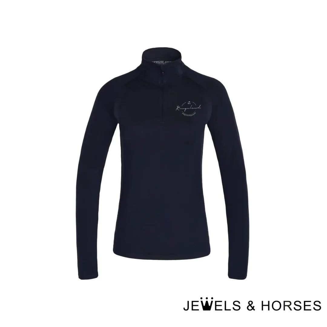 Kingsland KLNatalia Ladies 1/2 Zip Shirt - Navy