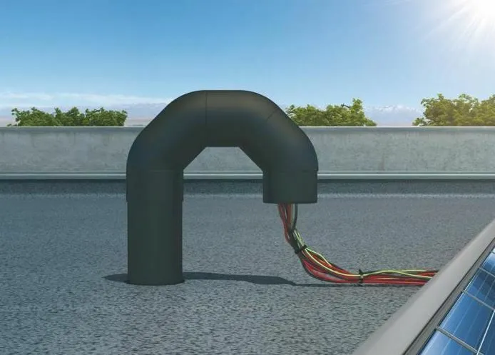 Klober Flavent Flat Roof Cable Outlet - 125mm