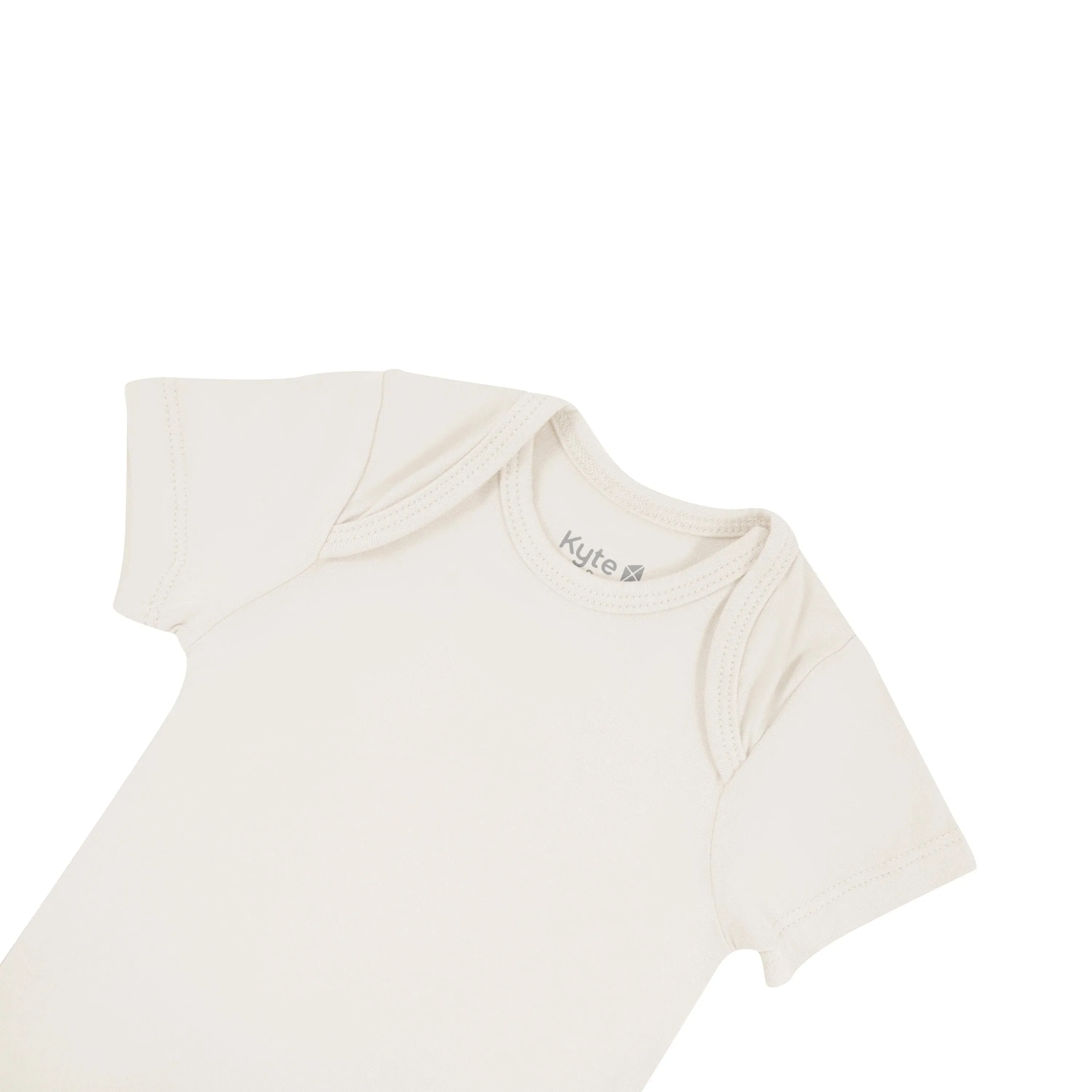 Kyte Baby - Short Sleeve Bodysuit - Oat