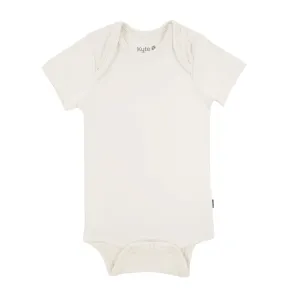 Kyte Baby - Short Sleeve Bodysuit - Oat