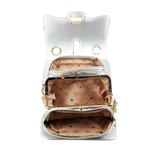 LANY Multi-Compartment Twist-Lock Crossbody