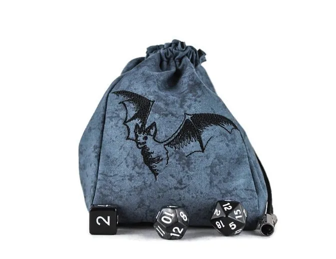 Large bat dice bag