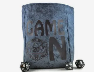 large "Game On" dice bag