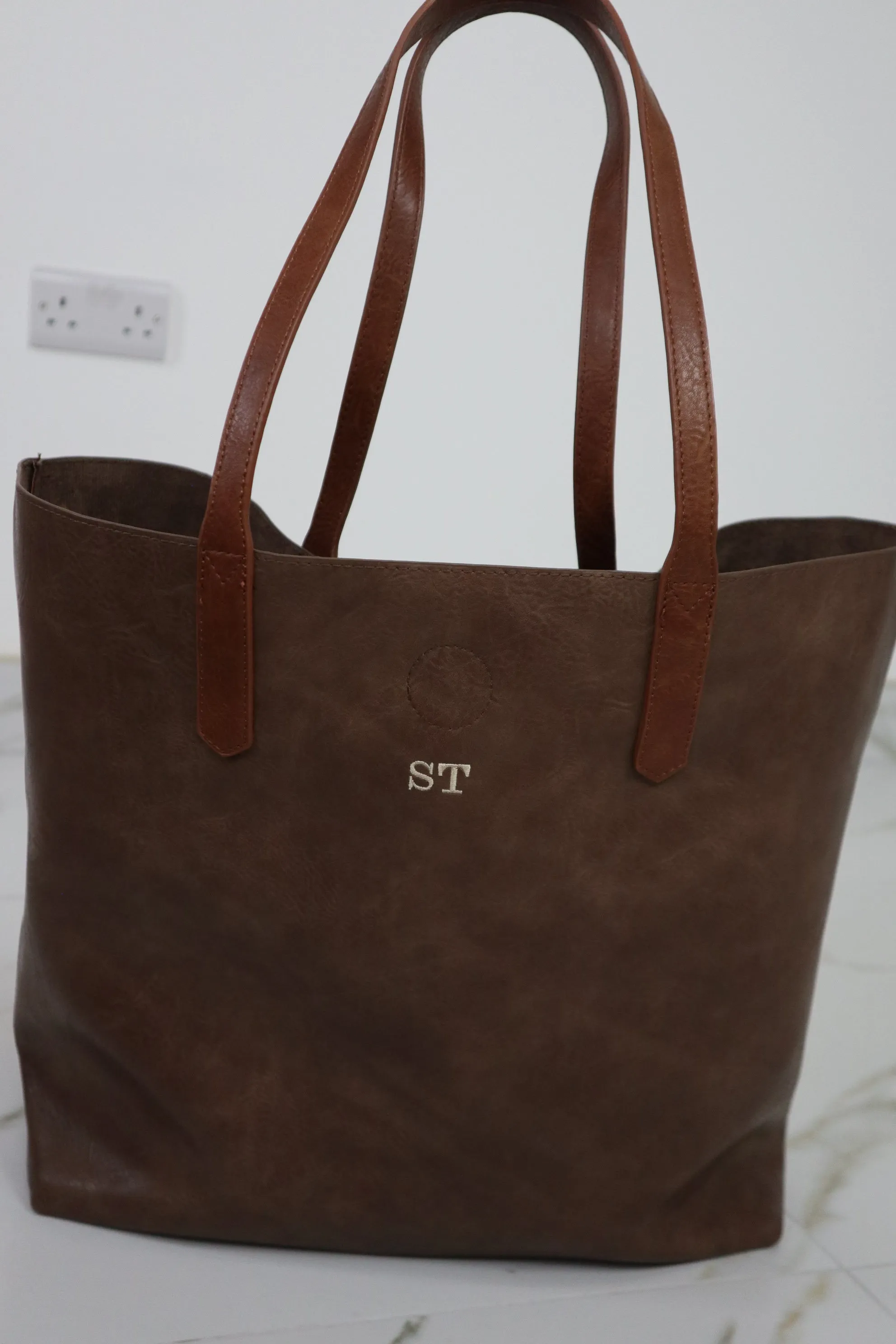 Large Shopper Bag Brown