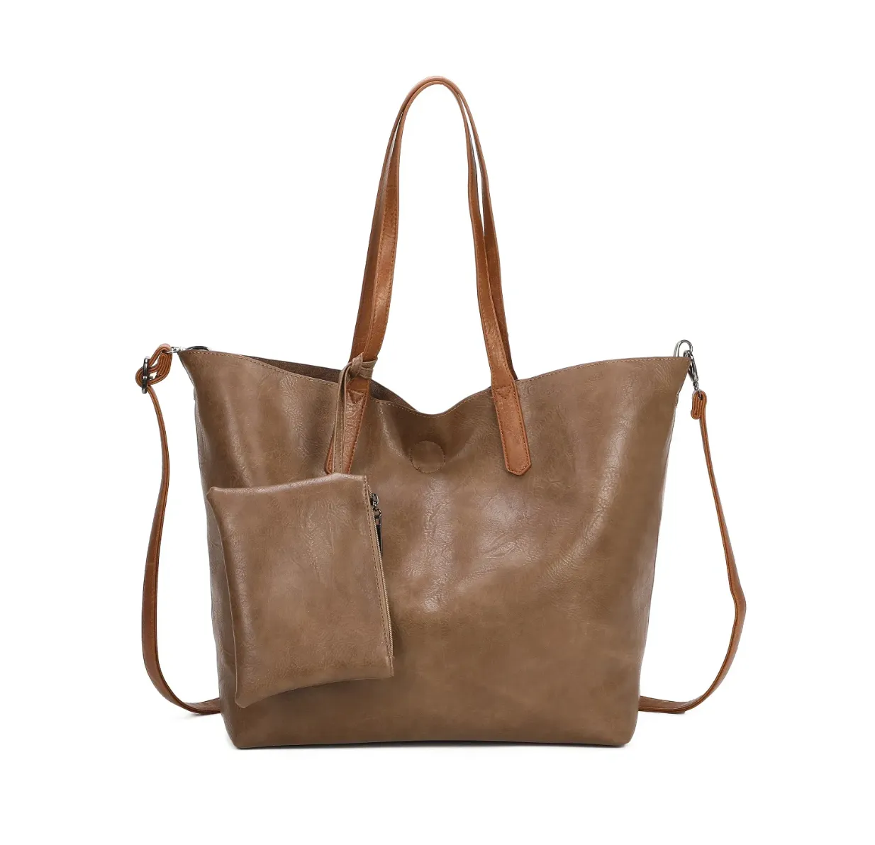 Large Shopper Bag Brown