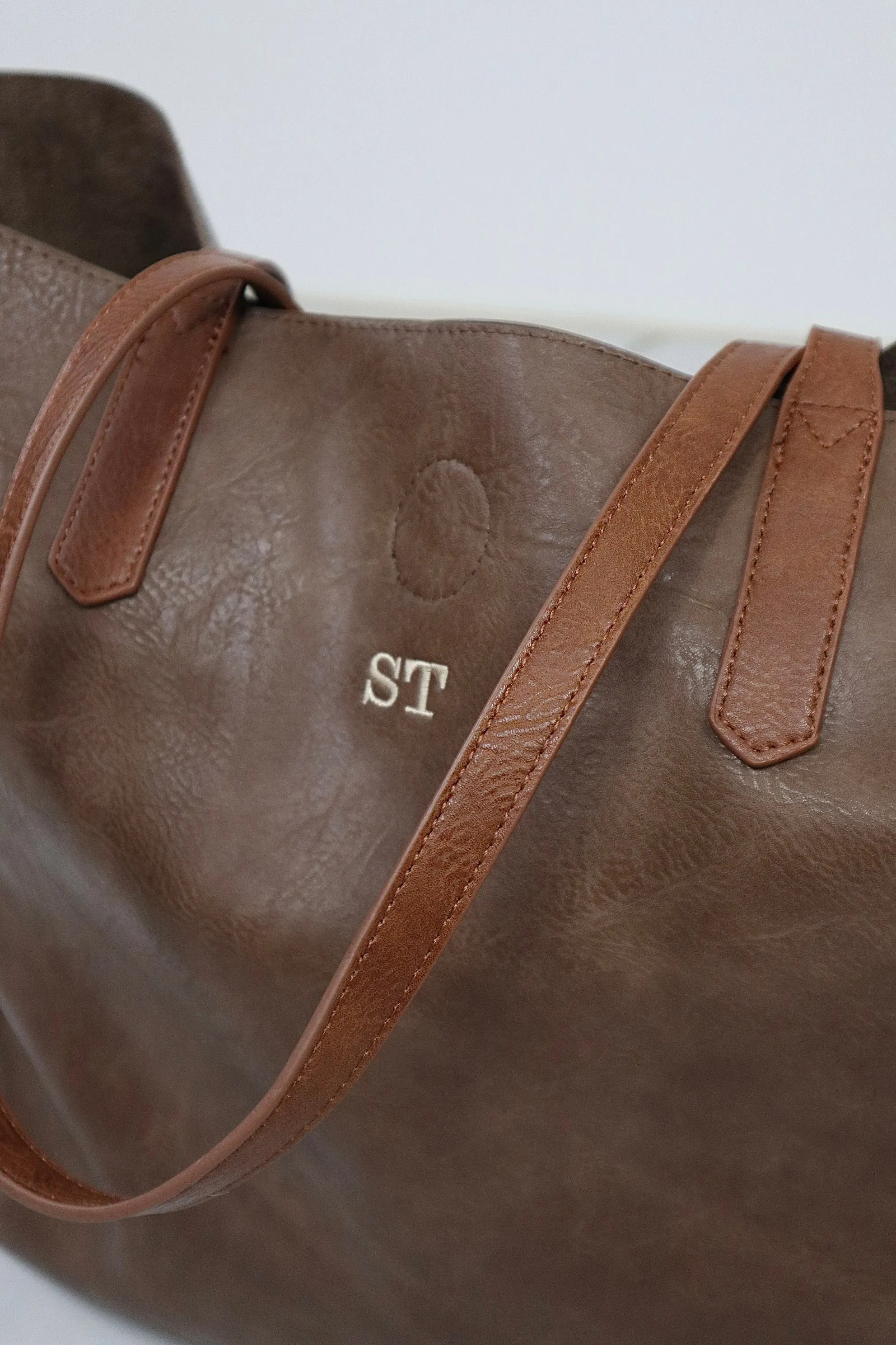 Large Shopper Bag Brown