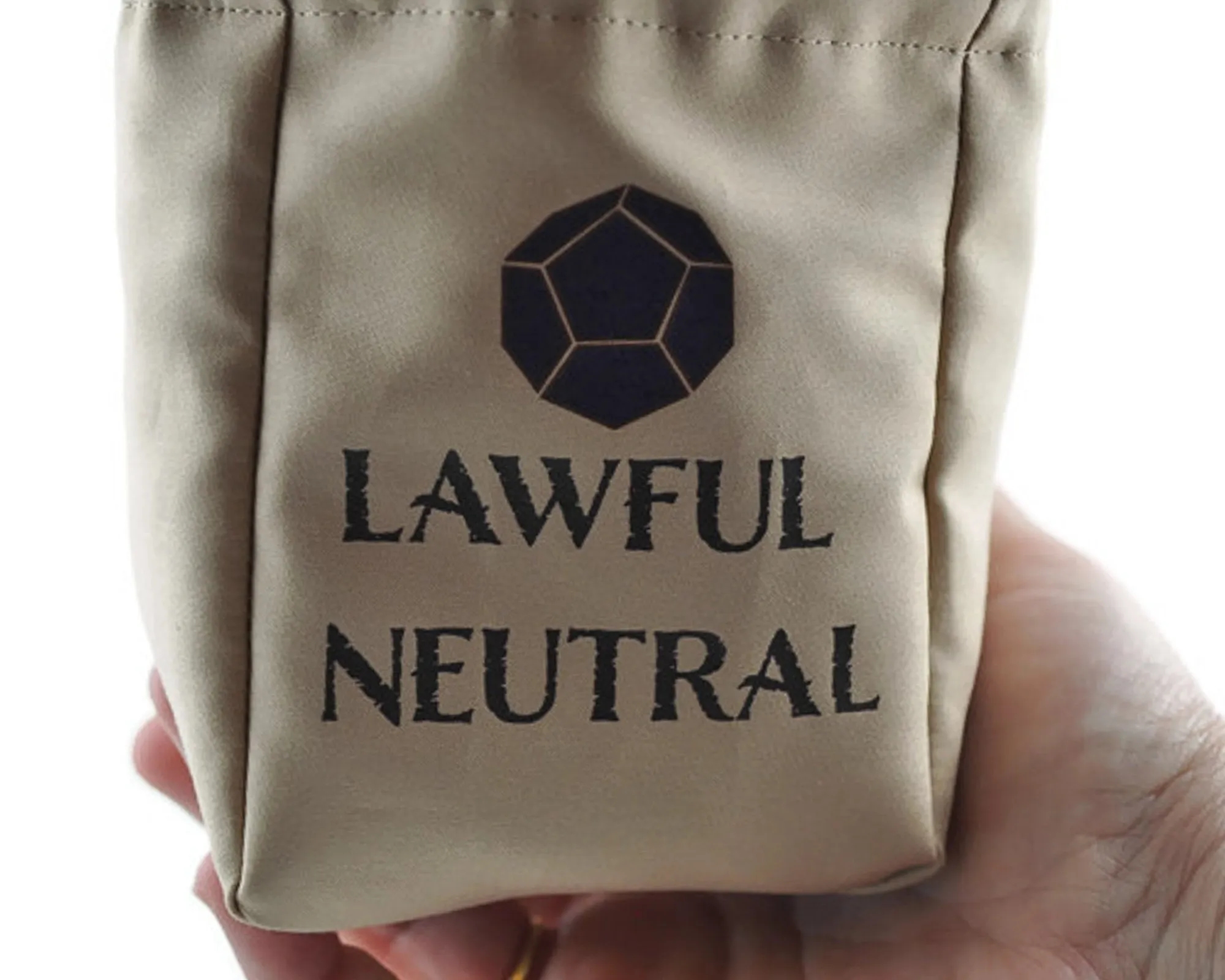 Lawful Neutral Dice Bag, without quote