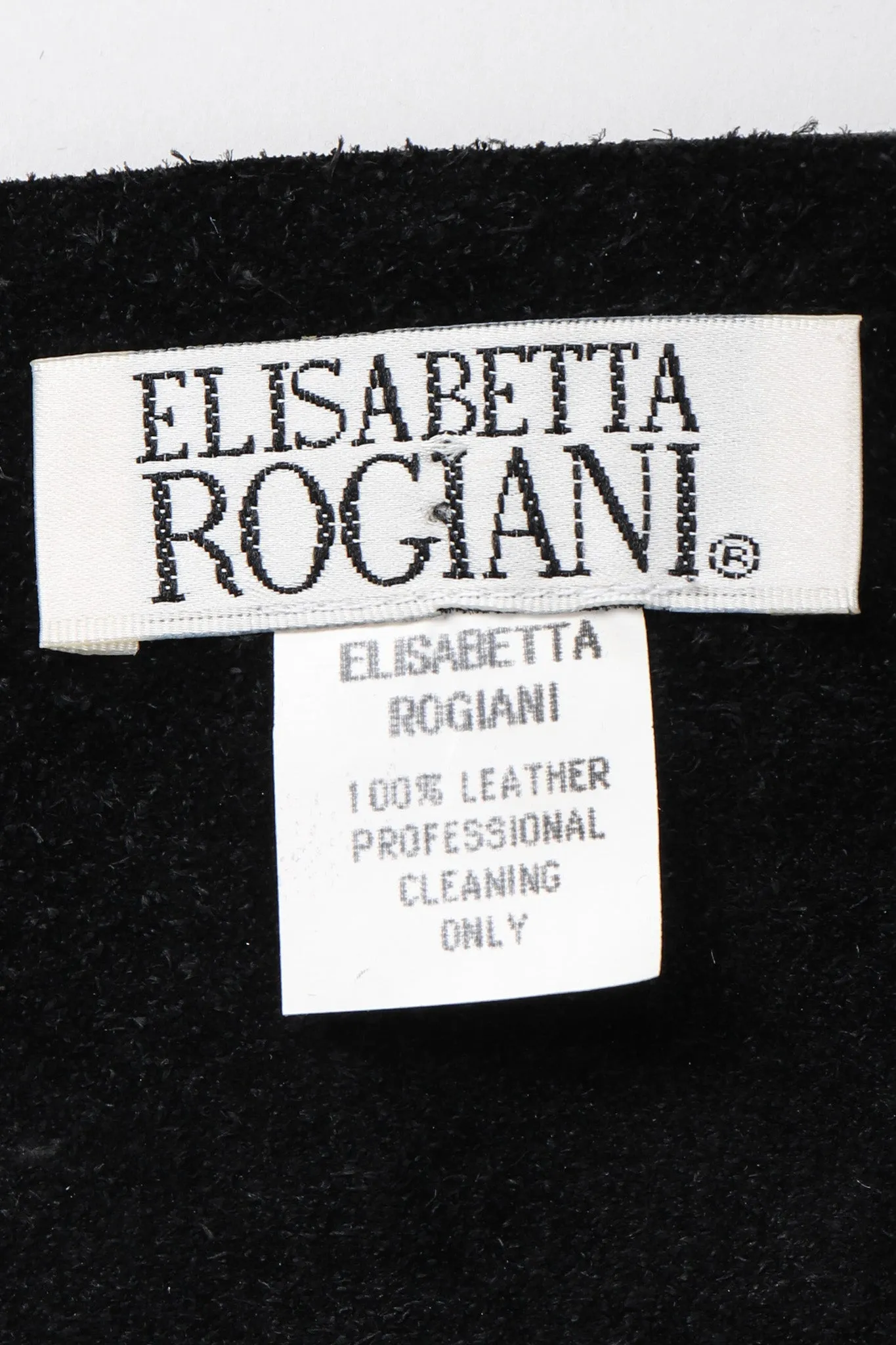 Leather Tie-Back Camisole