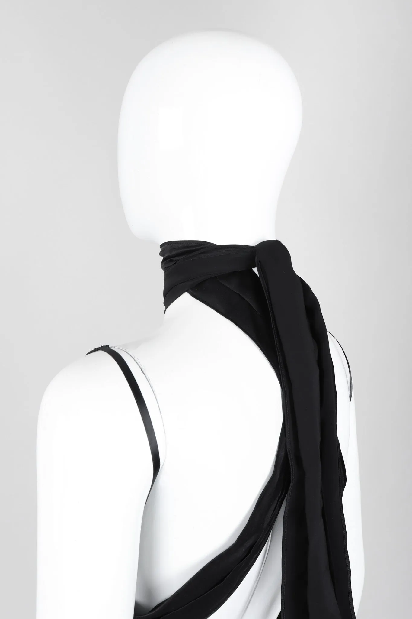 Leather Tie-Back Camisole