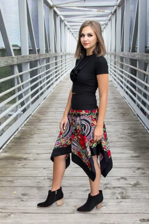 Lidia Slavic Folk Skirt
