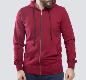 Light Zipper . Maroon